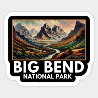 BIG BEND NATIONAL PARK Sticker